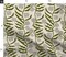 Floral Stripe Dark Moss Green Beige Boho Neutral Tones Bohemian Flowers Custom Printed Fabric by Spoonflower Various Fabrics by the Yard or Fat Quarter